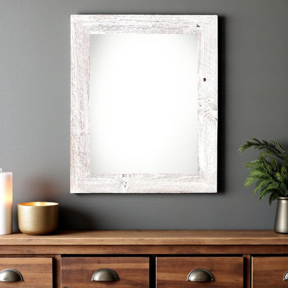 20" x 28" White Wood Hanging Picture Frame HomeRoots