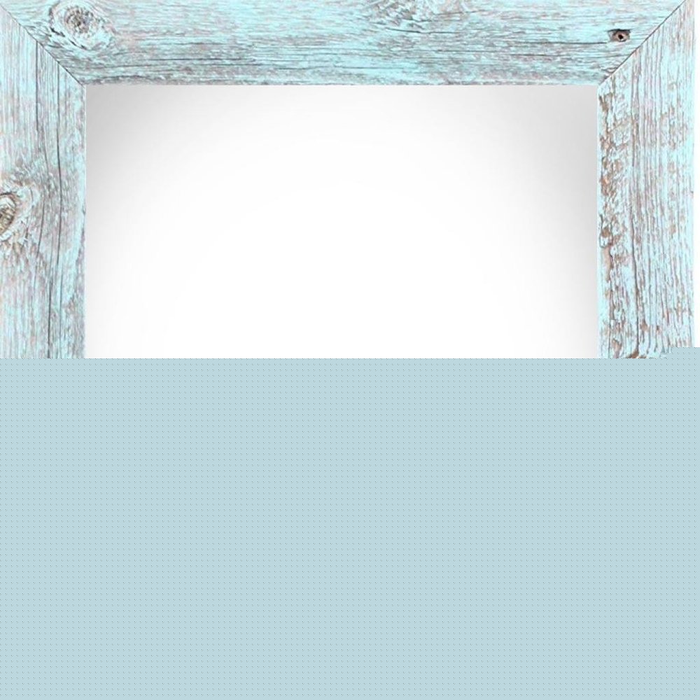 20" x 30" Blue Solid Wood Hanging Picture Frame HomeRoots