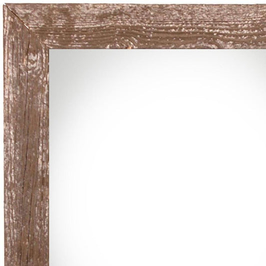 20" x 30" Brown Wood Hanging Picture Frame HomeRoots