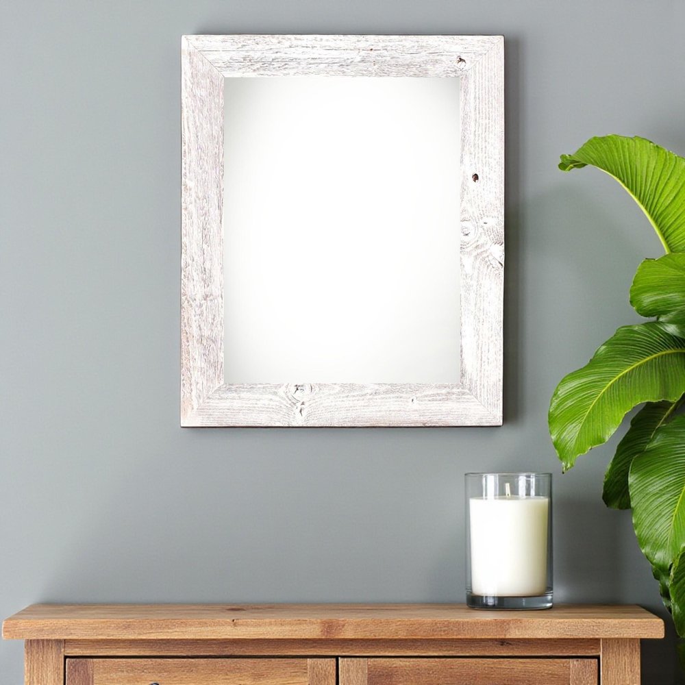 20" x 30" White Wood Hanging Picture Frame — view 4