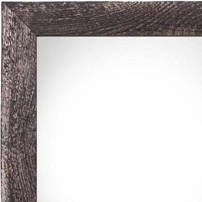 22" x 28" Black Wood Hanging Picture Frame HomeRoots