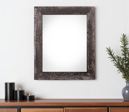 22" x 28" Black Wood Hanging Picture Frame HomeRoots