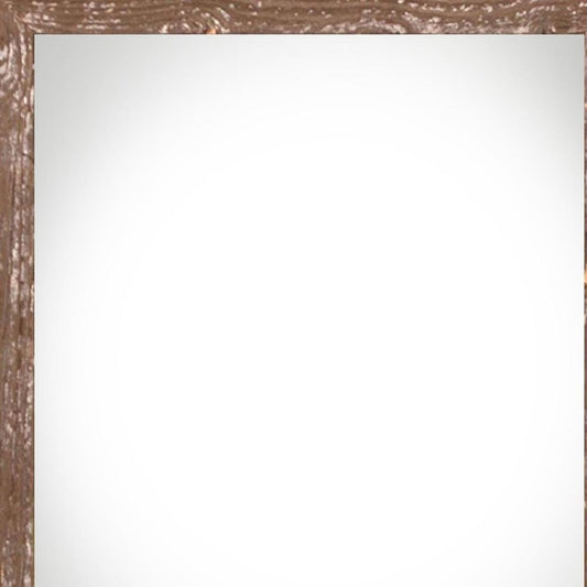 24" x 30" Brown Wood Hanging Picture Frame HomeRoots