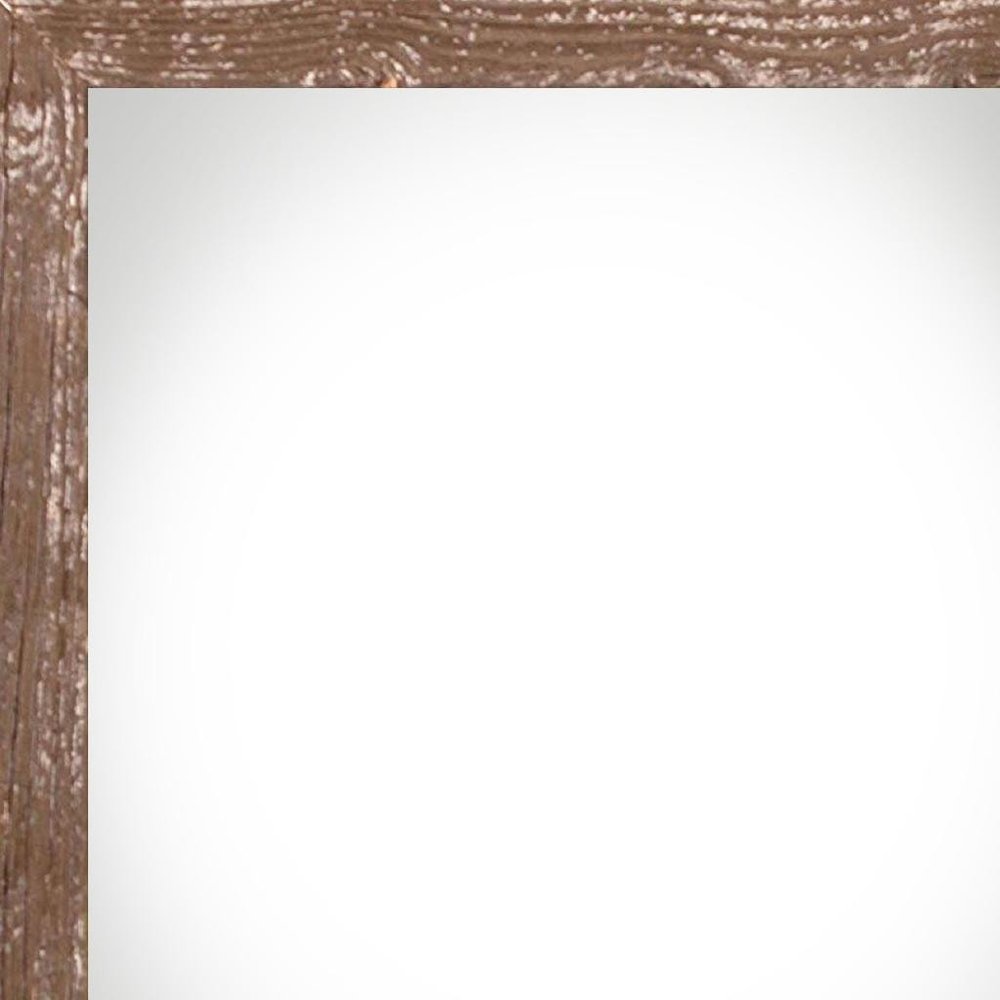 24" x 36" Brown Wood Hanging Picture Frame HomeRoots