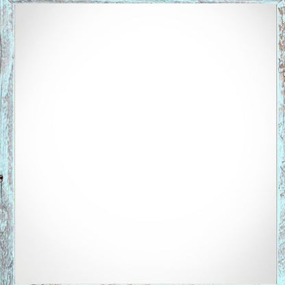 4" x 4" Blue Wood Tabletop Picture Frame HomeRoots