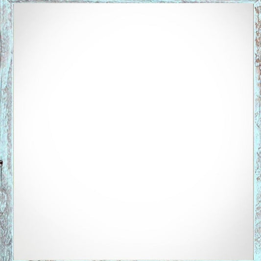 4" x 4" Blue Wood Tabletop Picture Frame HomeRoots