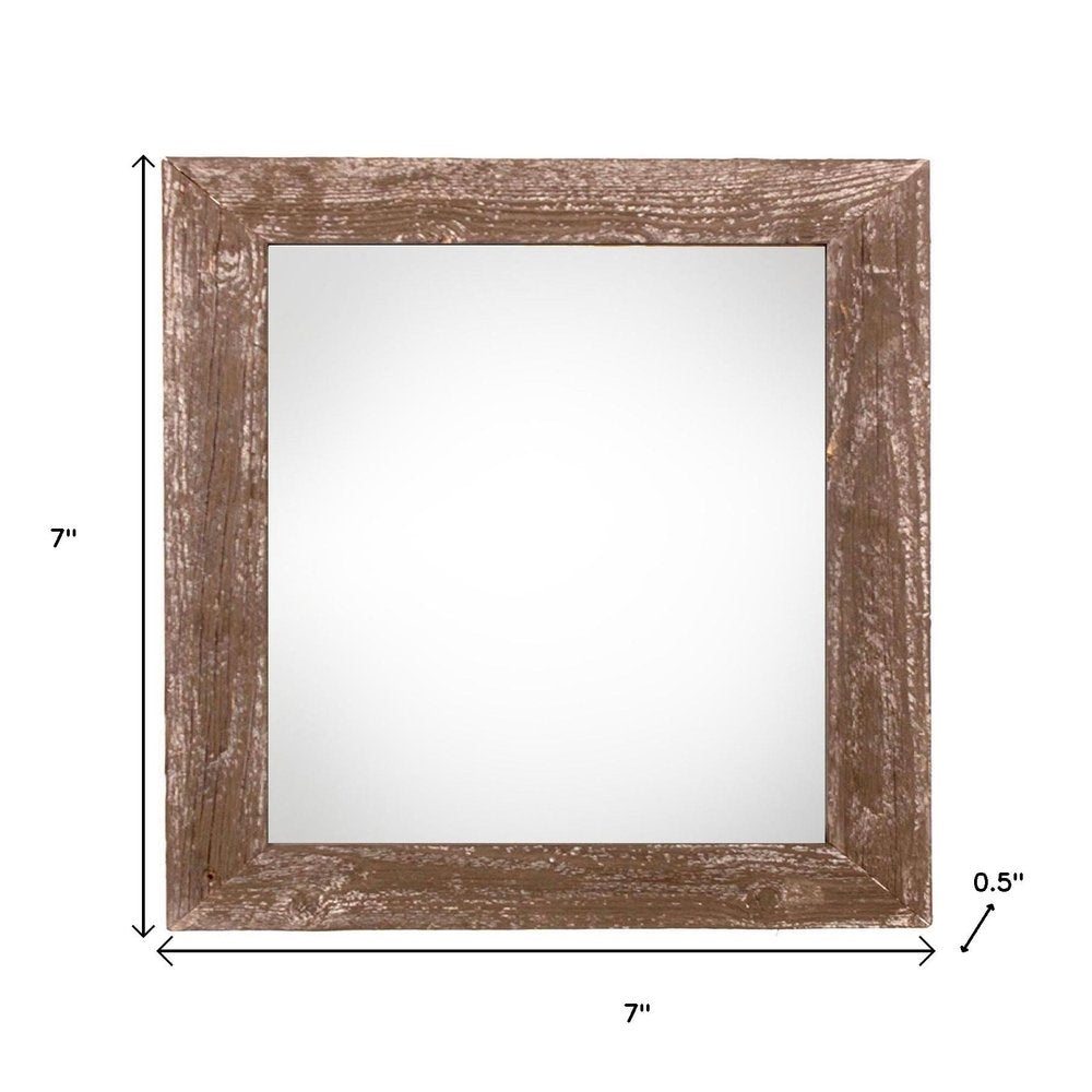 4" x 4" Espresso Solid Wood Tabletop Picture Frame HomeRoots