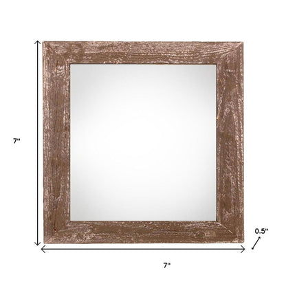 4" x 4" Espresso Solid Wood Tabletop Picture Frame HomeRoots