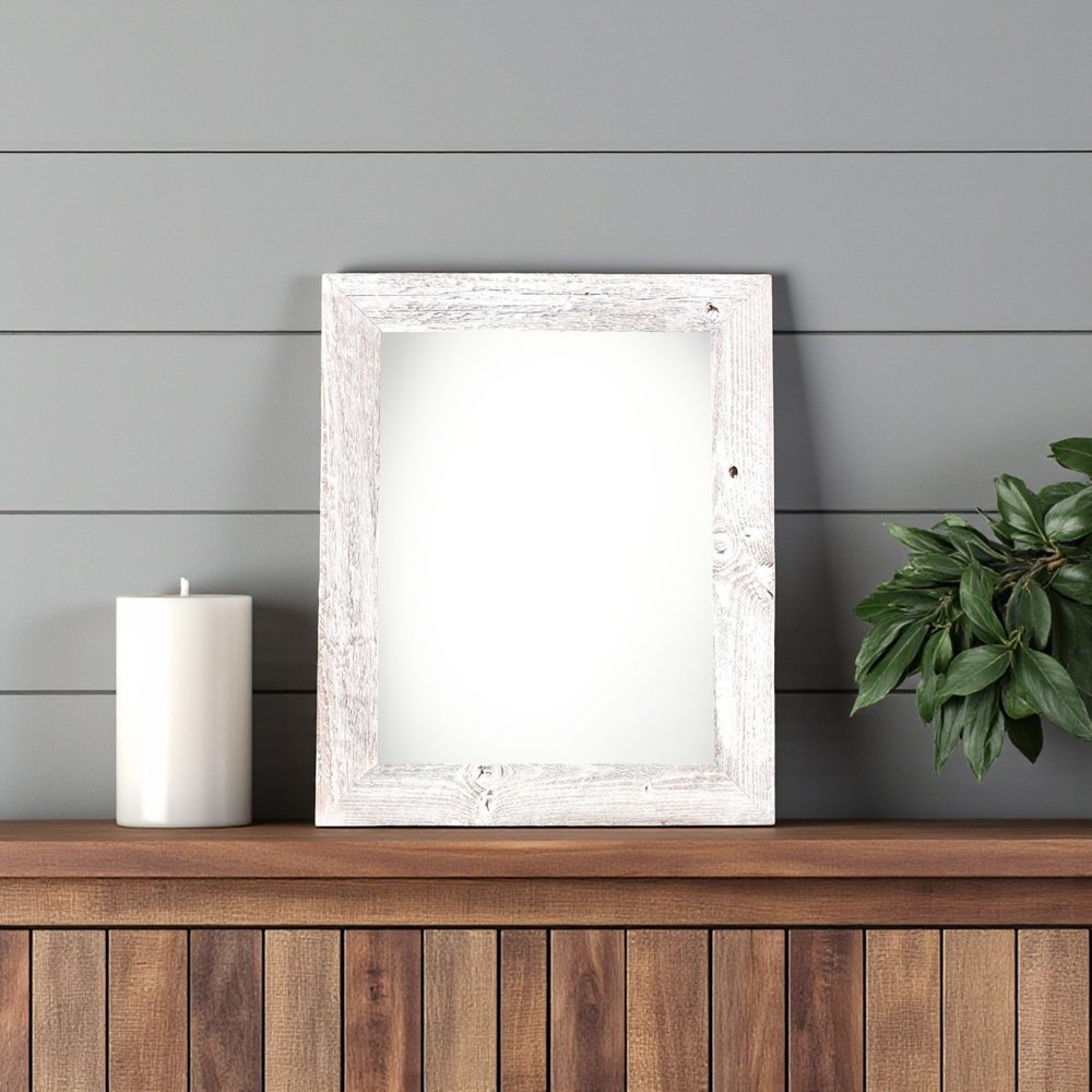 4" x 6" White Solid Wood Tabletop Picture Frame HomeRoots