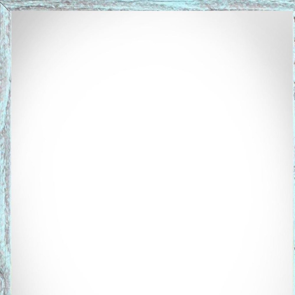 5" x 7" Blue Solid Wood Tabletop Picture Frame HomeRoots