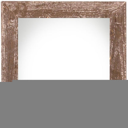 5" x 7" Brown Solid Wood Tabletop Picture Frame HomeRoots