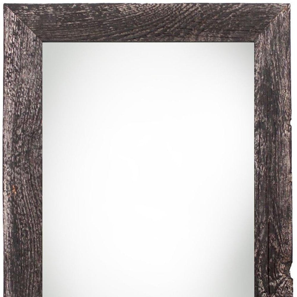 9" x 12" Black Solid Wood Hanging Picture Frame HomeRoots