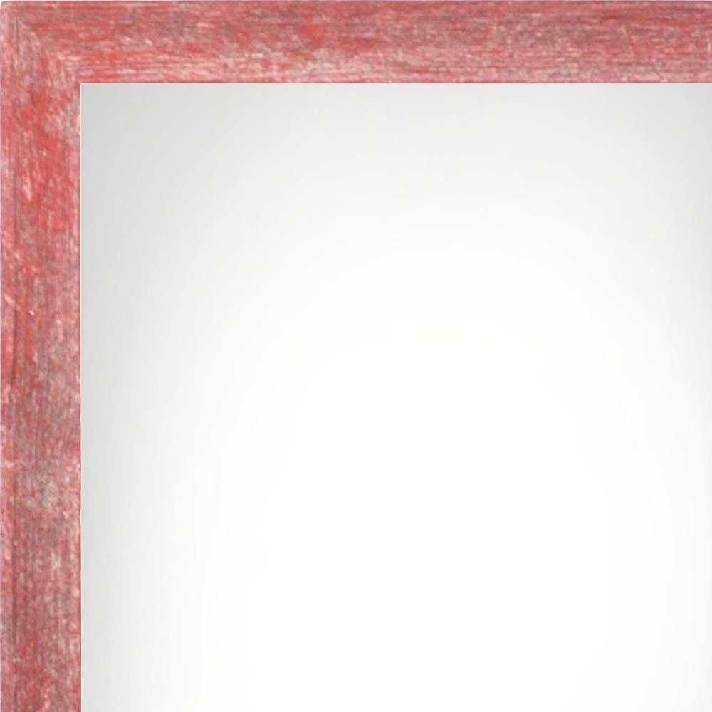 9" x 12" Red Solid Wood Hanging Picture Frame HomeRoots