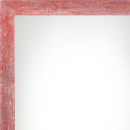 9" x 12" Red Solid Wood Hanging Picture Frame HomeRoots