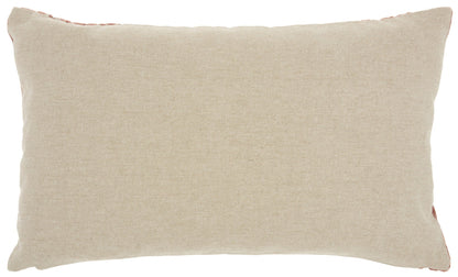 12" X 20" Pink Cotton Throw Pillow FurniFindUSA