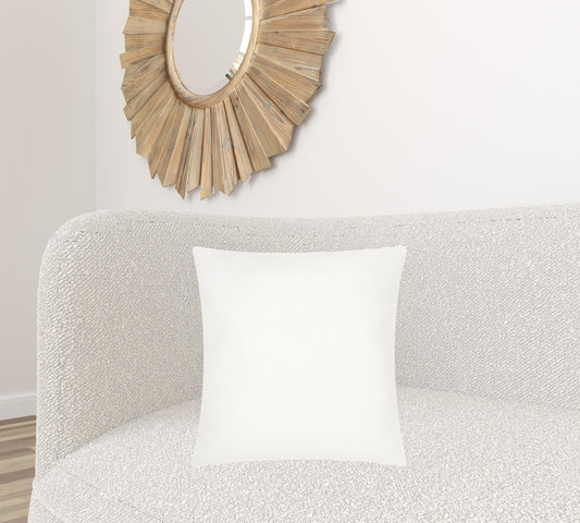 20" X 20" Choice White Square Pillow Insert FurniFindUSA