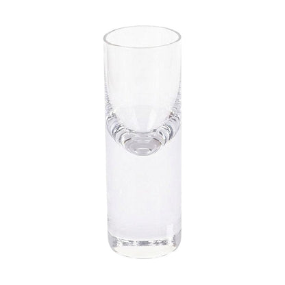 Set Of 2 Mouth Blown Crystal Long Shot Glasses HomeRoots