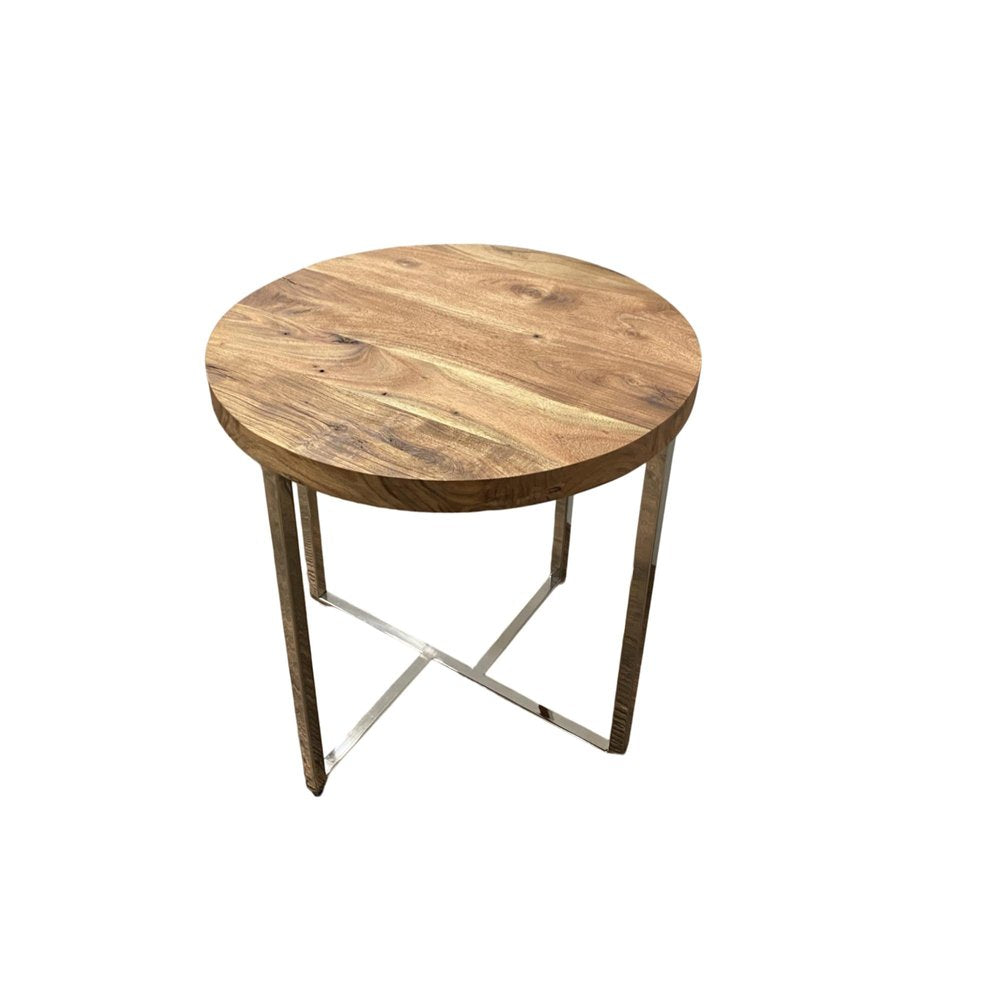 Modern Rustic Side Or End Table HomeRoots