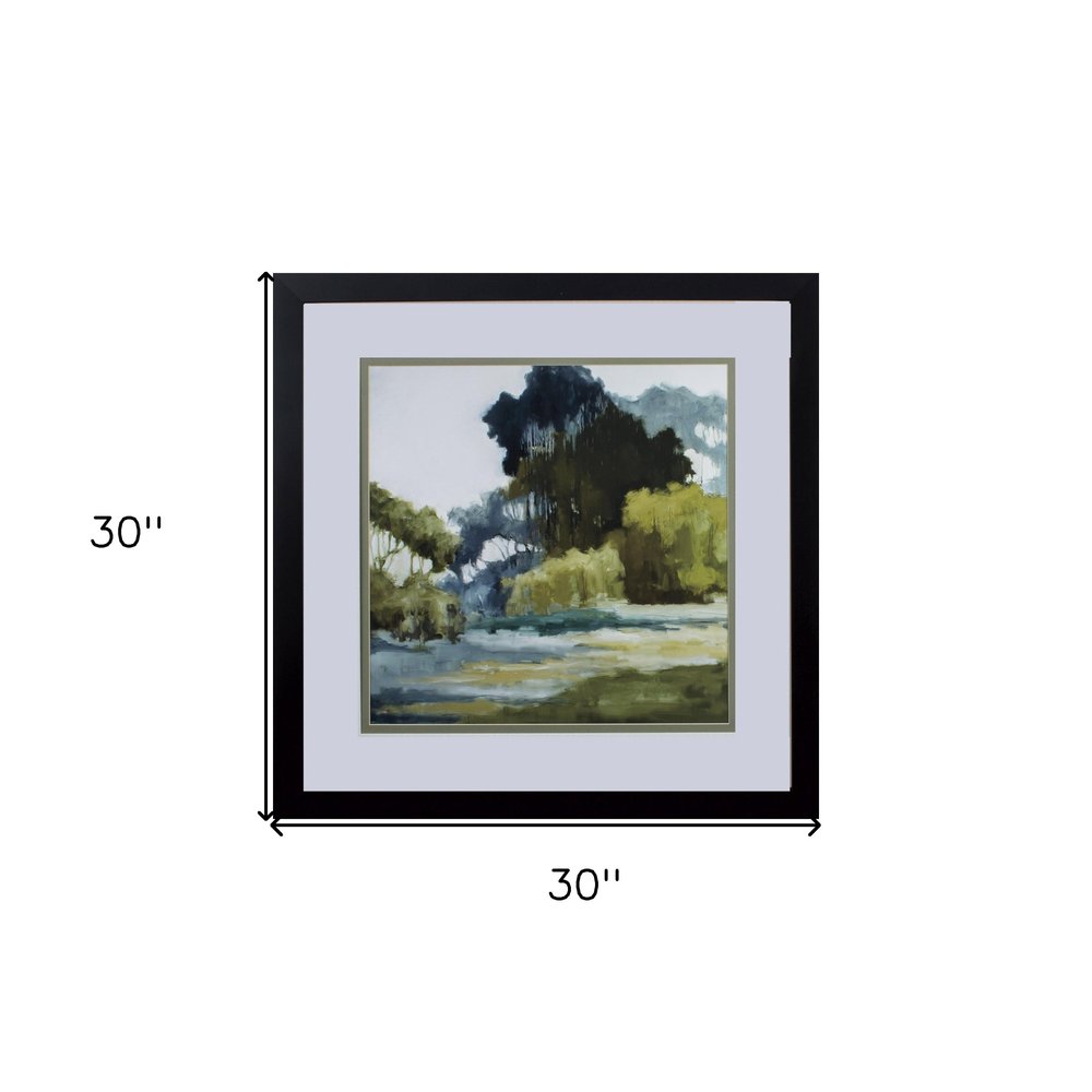 Set Of Two Bean Fields And Tall Trees Framed Art — view 2
