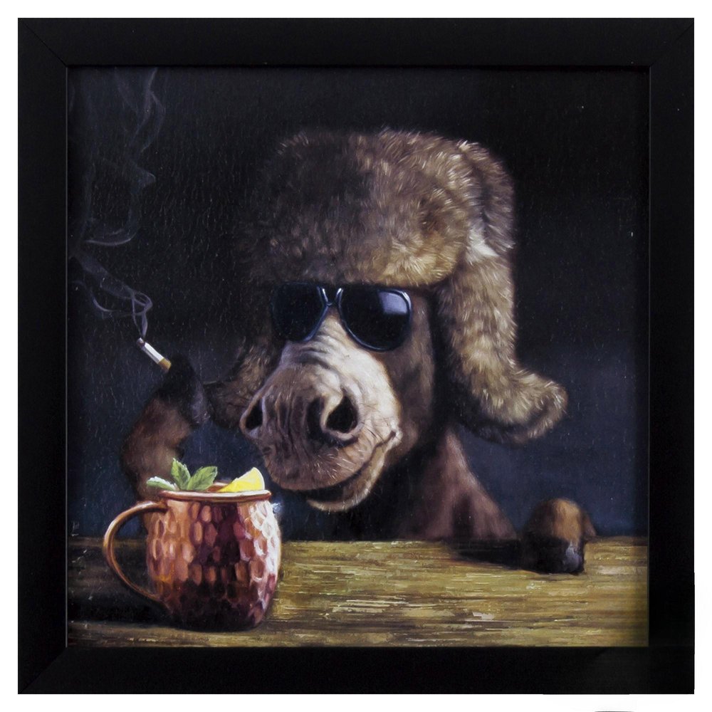 Cool Moscow Mule Framed Art — view 1