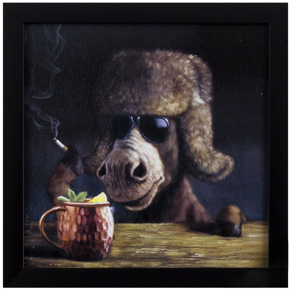 Cool Moscow Mule Framed Art — view 4