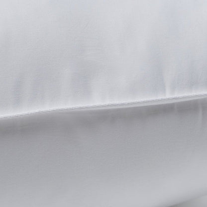 Set Of 2 Lux Sateen Down Alternative King Size Medium Pillows HomeRoots