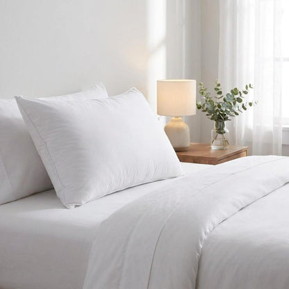 Premium Lux Down King Size Medium Pillow HomeRoots
