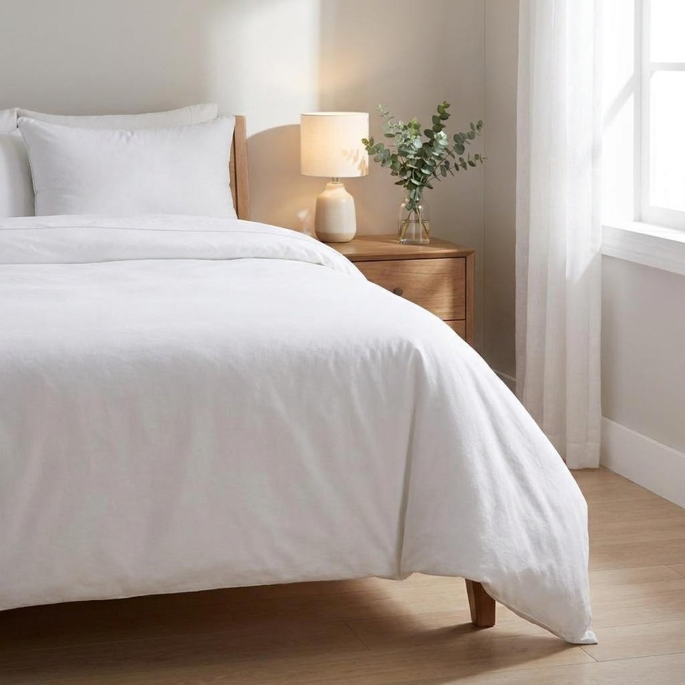 Premium Lux  Down Queen Size Firm Pillow HomeRoots