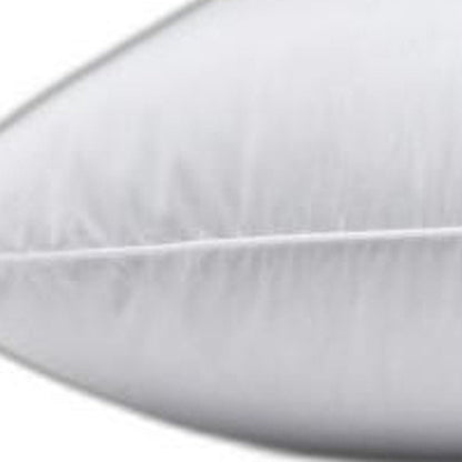 Premium Lux Siberian Down Standard Size Medium Pillow HomeRoots