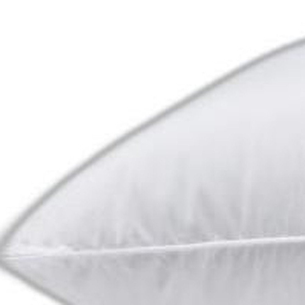 Premium Lux Siberian Down Standard Size Medium Pillow HomeRoots