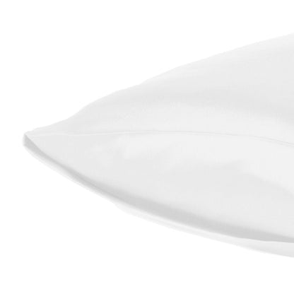 White Dreamy Set Of 2 Silky Satin King Pillowcases HomeRoots
