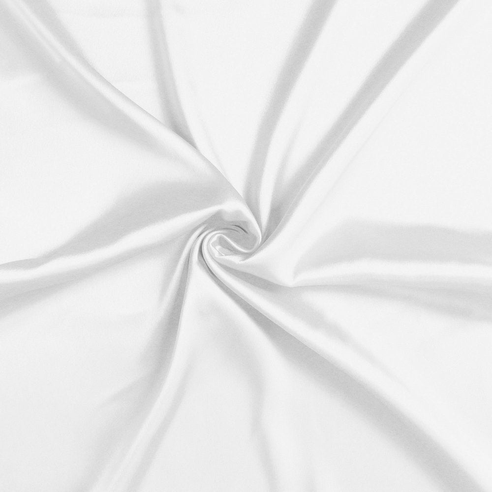 White Dreamy Set Of 2 Silky Satin King Pillowcases HomeRoots