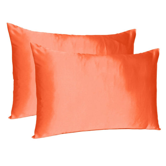 Poppy Dreamy Set Of 2 Silky Satin Standard Pillowcases HomeRoots