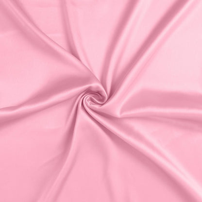 Set Of Two Pink Rose Dreamy Silky Satin Standard Pillowcases HomeRoots