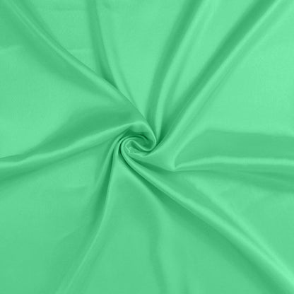 Green Dreamy Set Of 2 Silky Satin Standard Pillowcases