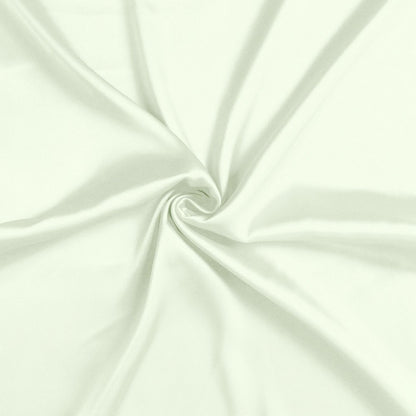 Ivory Dreamy Set Of 2 Silky Satin Standard Pillowcases HomeRoots