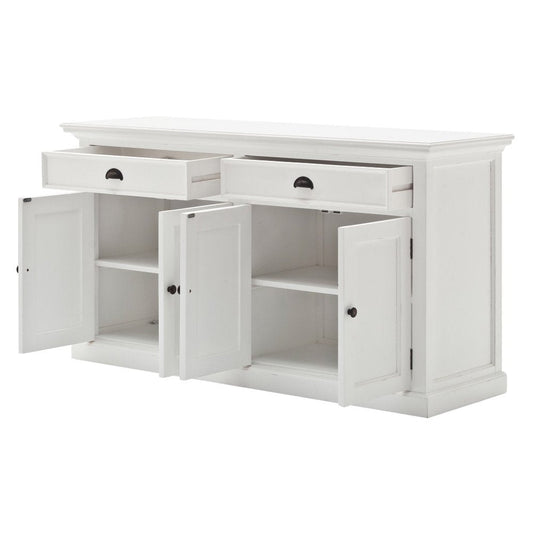 Modern Farmhouse White Buffet Server HomeRoots