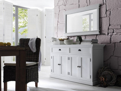 Modern Farmhouse White Buffet Server HomeRoots