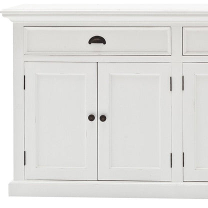 Modern Farmhouse White Buffet Server HomeRoots