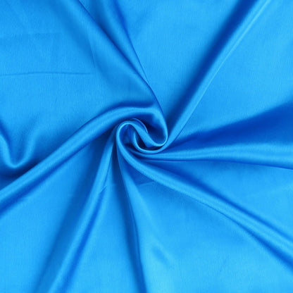 Blue Dreamy Set Of 2 Silky Satin Queen Pillowcases HomeRoots