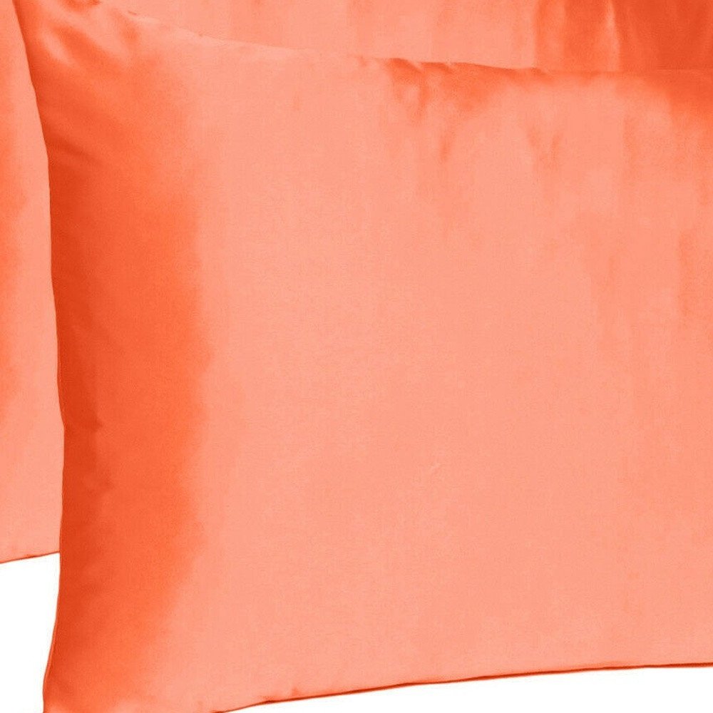 Poppy Dreamy Set Of 2 Silky Satin Queen Pillowcases HomeRoots