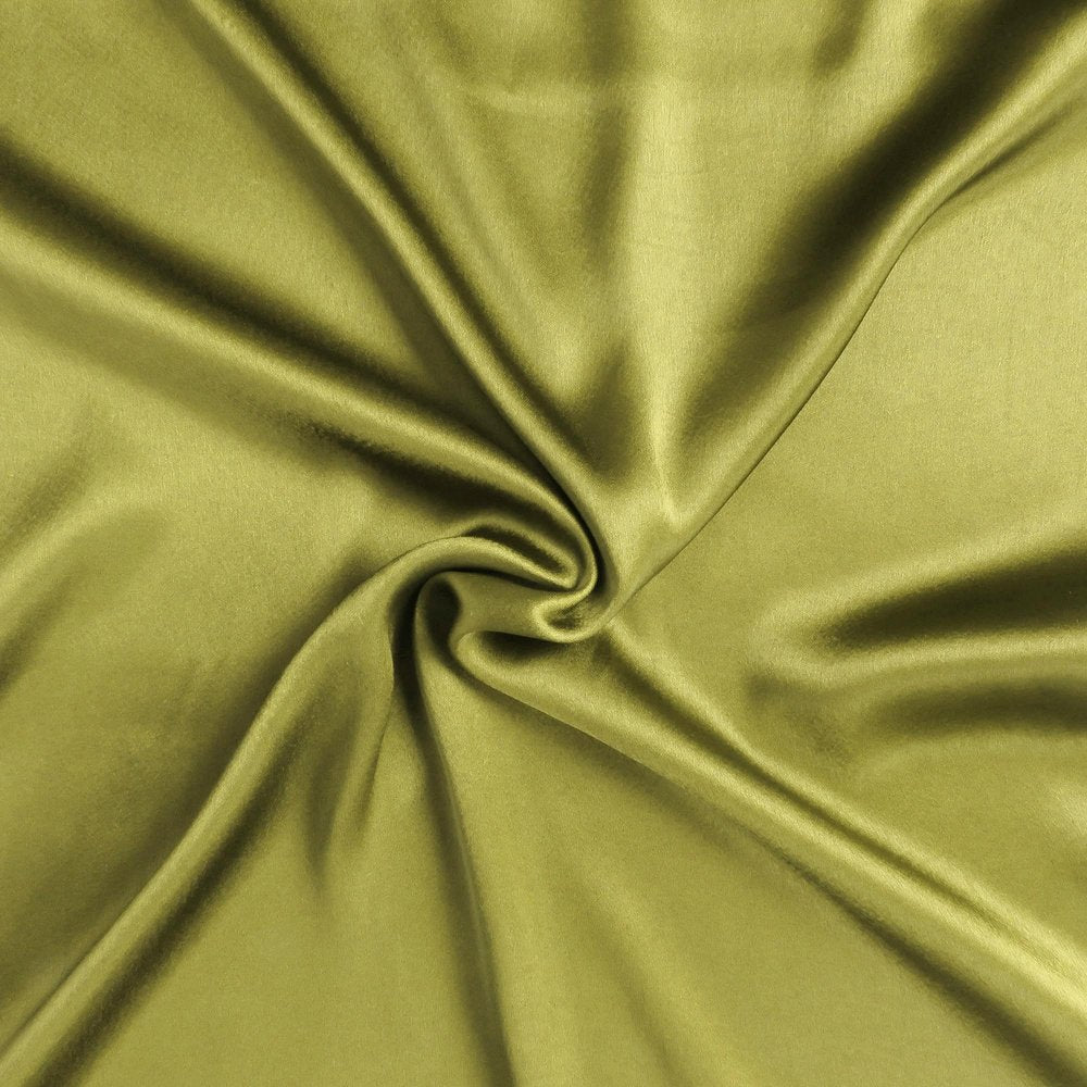 Set of Two Lemongrass Dreamy Silk Satin Queen Pillowcases HomeRoots