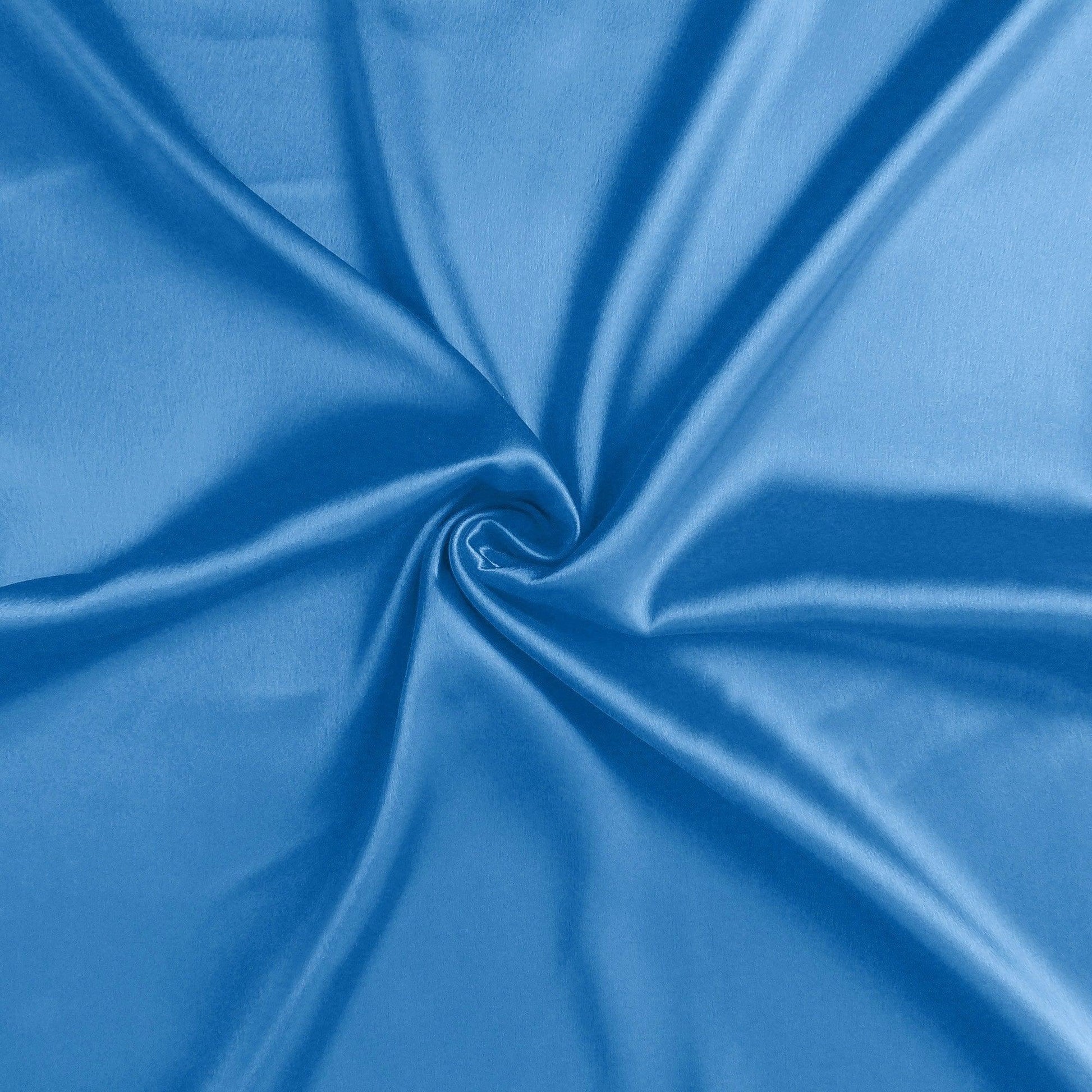 Bright Blue Dreamy Set Of 2 Silky Satin Queen Pillowcases - FurniFindUSA