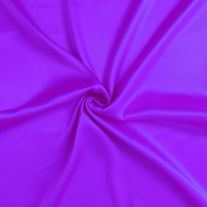 Set of Two Bright Purple Dreamy Silky Satin Queen Pillowcases HomeRoots