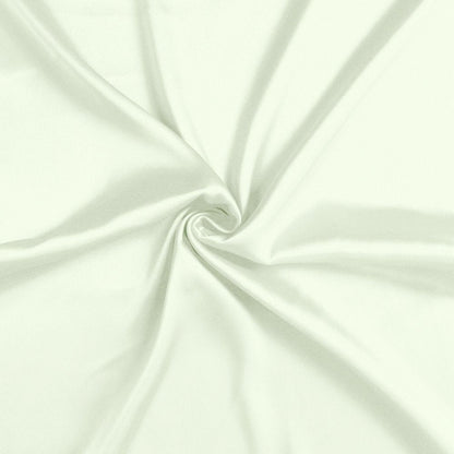 Ivory Dreamy Set Of 2 Silky Satin Queen Pillowcases HomeRoots