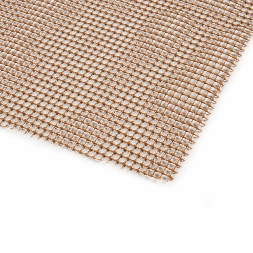 2' x 8' Brown Non Slip Indoor Outdoor Rug Pad HomeRoots