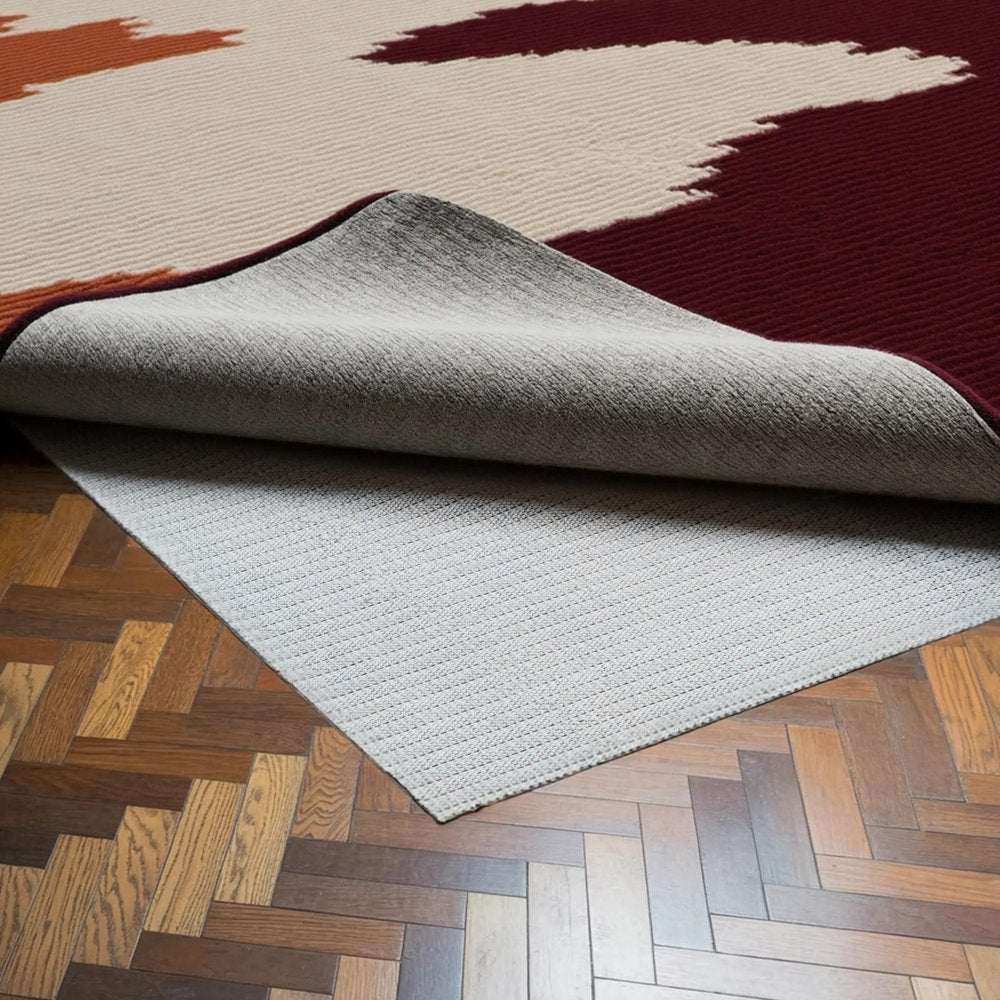 3' x 5' Beige Non Slip Rug Pad HomeRoots