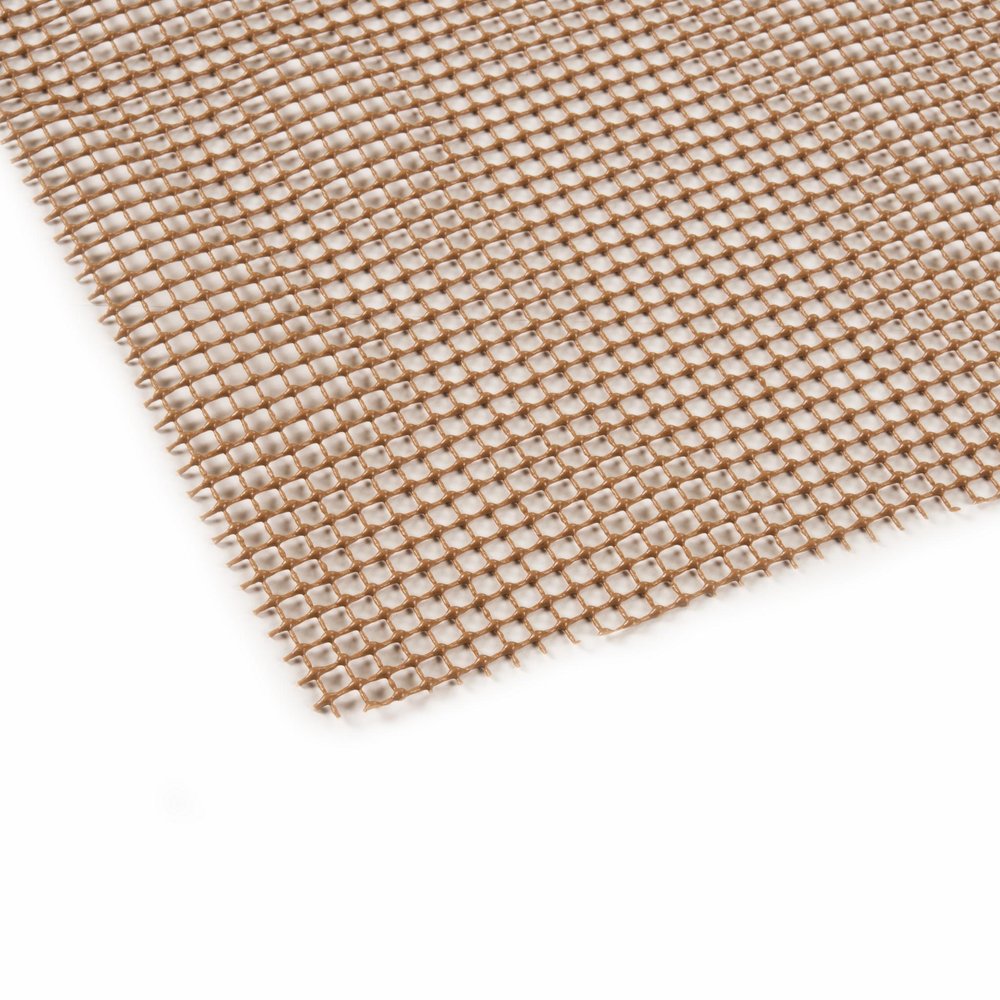 2' x 8' Brown Non Slip Indoor Outdoor Rug Pad HomeRoots
