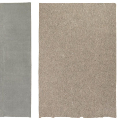 2' x 4' Gray Non Slip Rug Pad HomeRoots