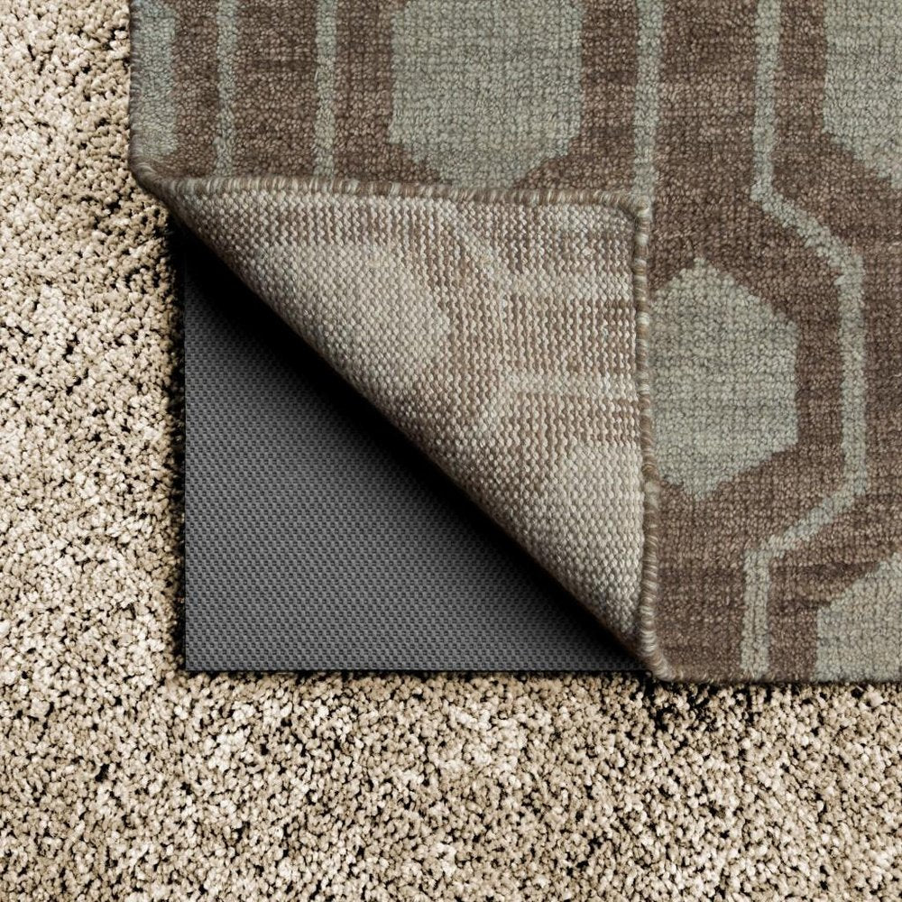 8' x 10' Gray Non Slip Rug Pad HomeRoots